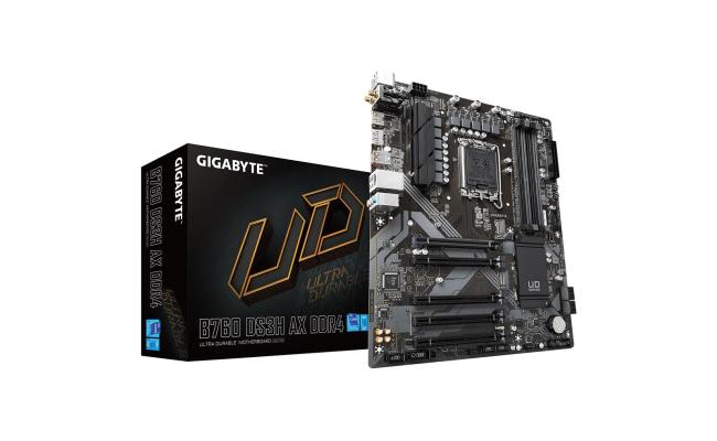 GIGABYTE B760 DS3H AX (WiFi 6E) – Intel 13th/12th Gen ATX Gaming Motherboard, LGA 1700, DDR4, PCIe 4.0, Dual M.2